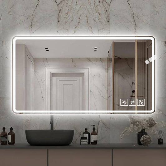 Glow & Clear LED Vanity Mirror