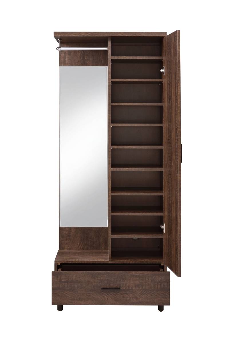 Rustic Walnut Hall Tree by ACME