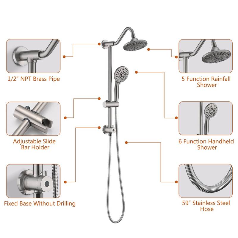 Rainfall Bliss Shower System