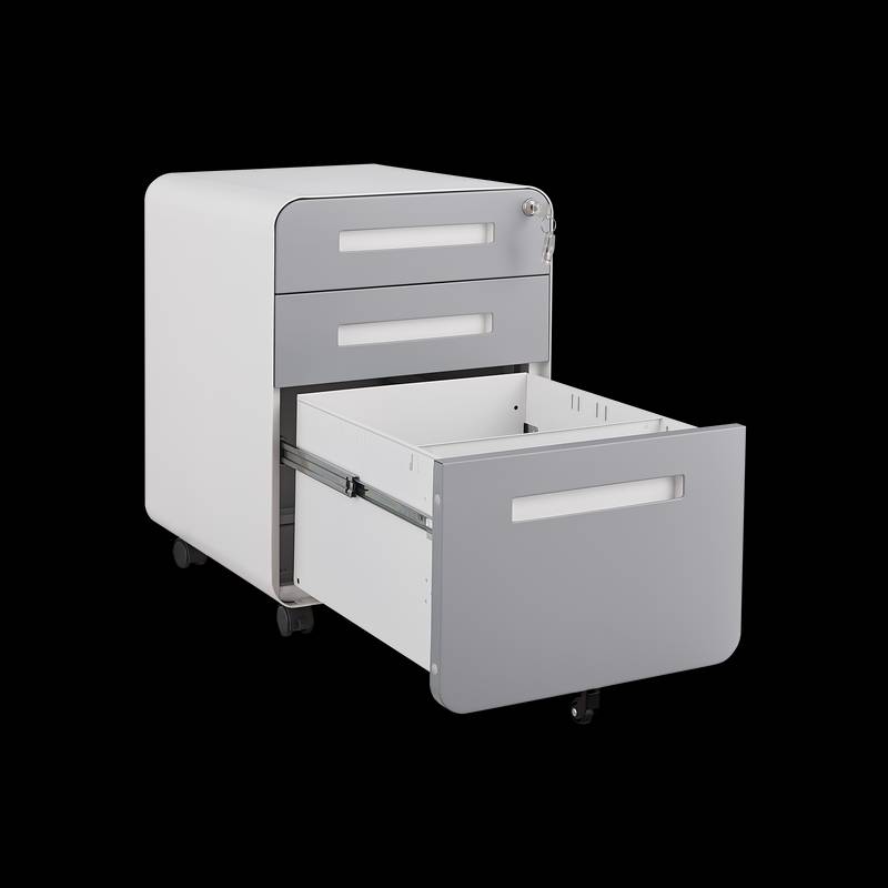 Rolling File Organizer: Stylish & Sturdy Storage Solution for Your Office