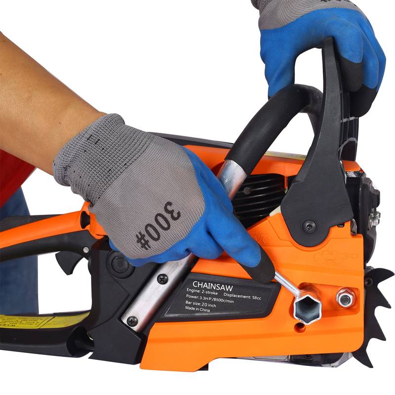 PowerCut Gas Chainsaw – Effortless Tree & Wood Cutting