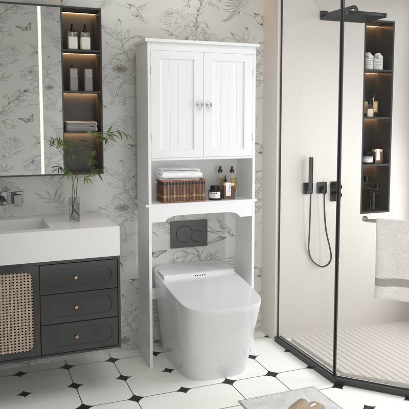Toilet Top Storage Cabinet