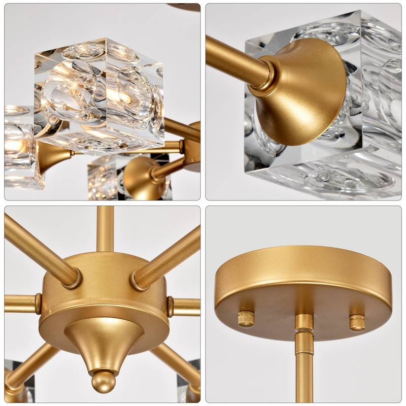 Glam Crystal Pendant Light