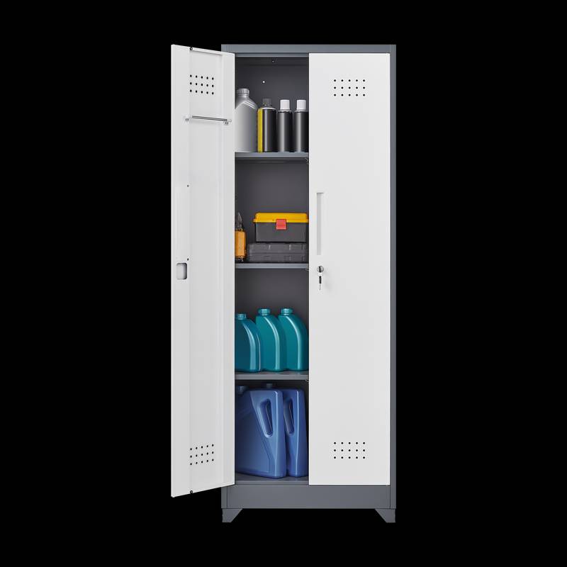 Versatile Tool & Cleaning Cabinet