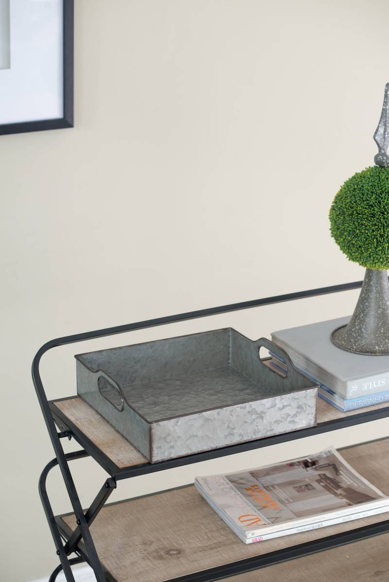 Chic Gray Nesting Trays Set