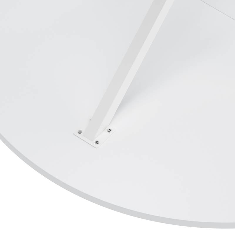 Chic Round Dining Table with Removable Top