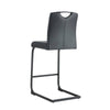 Sleek Black Barstool Duo