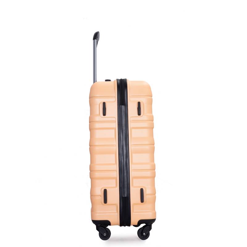 Peachy Traveler: Lightweight Expandable Luggage Set