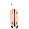 Peachy Traveler: Lightweight Expandable Luggage Set