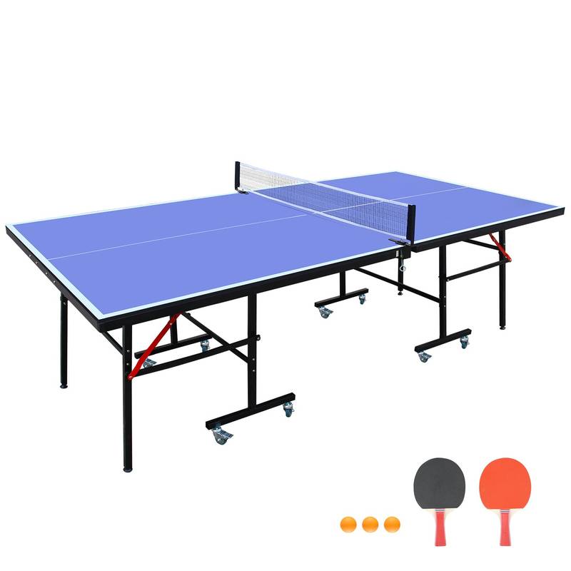 Compact Ping Pong Table Set - Easy to Fold & Play!