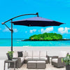 SunnyGlow Patio Umbrella: Solar-Powered Shade with LED Lights