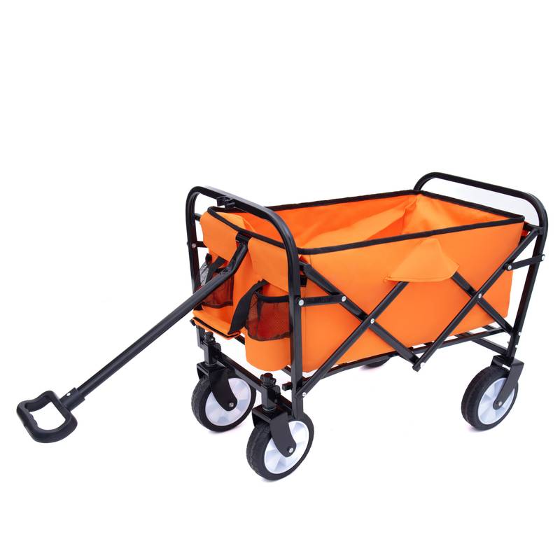 Versatile Collapsible Beach Wagon with Liner Bags