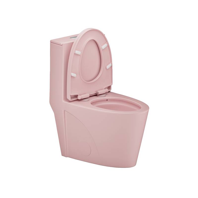 Pink Rose Eco-Friendly Comfort Toilet