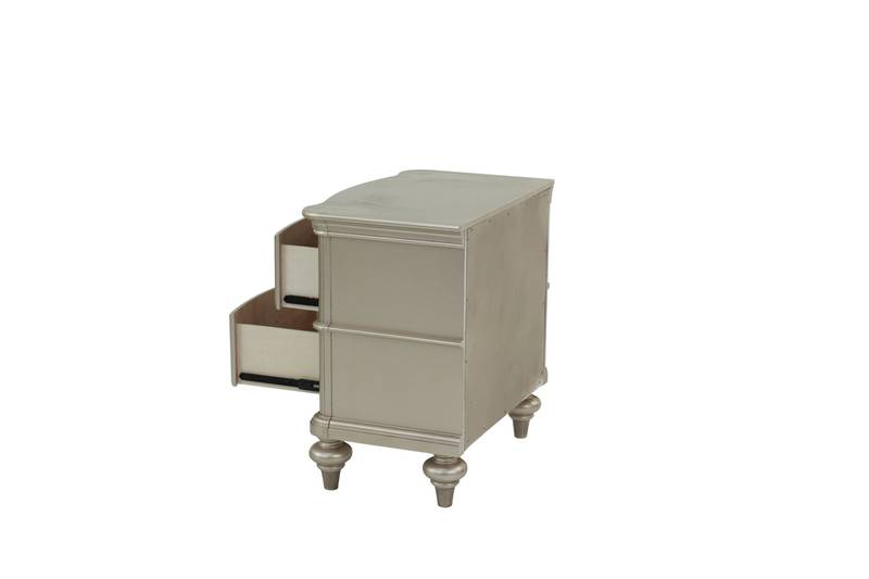 Champagne Glow Nightstand