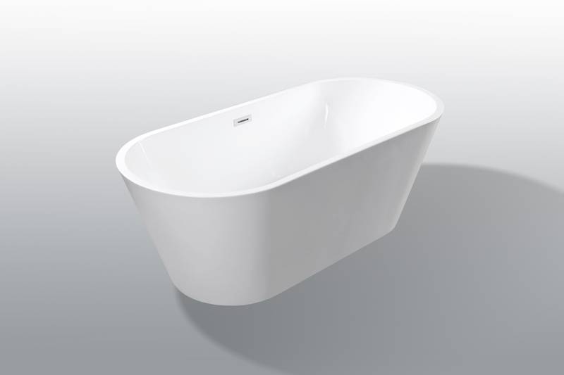 Serene Oval Acrylic Soaking Tub