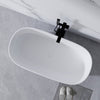Modern Soaking Bathtub in White