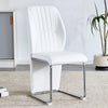 Chic White Dining Chair Set