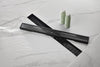 Sleek Shower Drain with Removable Grate and Hair Trap