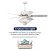 Breezy White Ceiling Fan with Remote