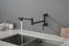 Brass Wall-Mounted Pot Filler Faucet