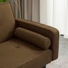 Cozy Modern Futon Sofa Bed with Armrests