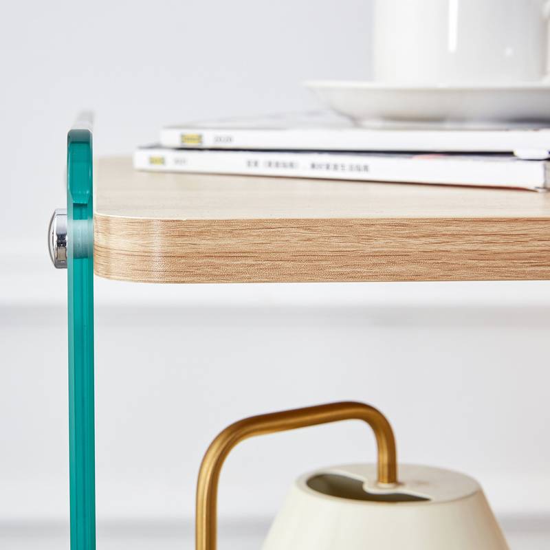 Stylish Trio Storage Nightstand
