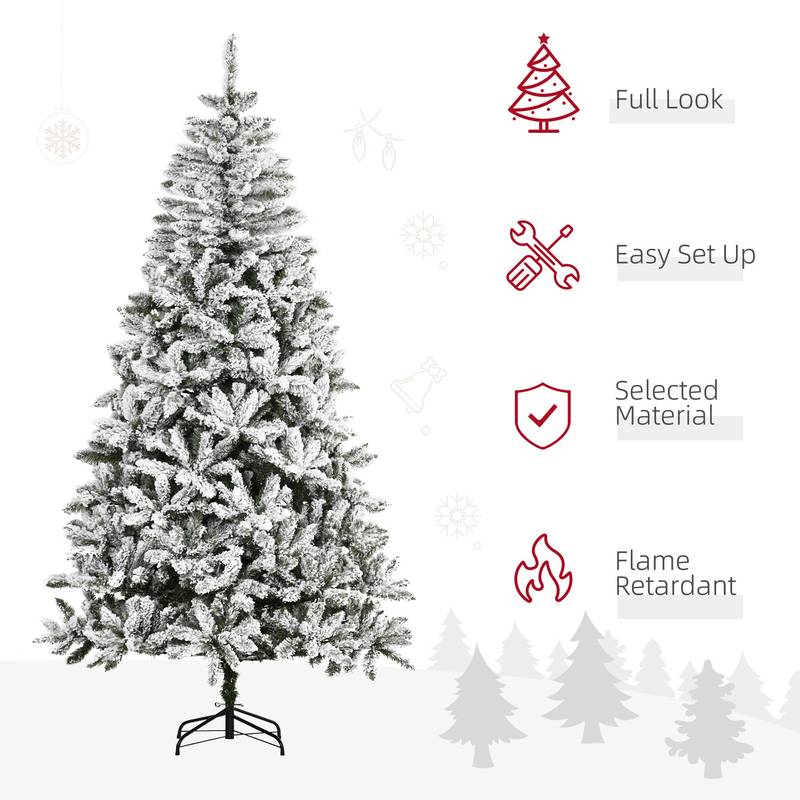 Frosted Pine Christmas Tree