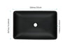 Sleek Black Vessel Sink Set