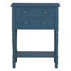Navy Slim Storage Console Table