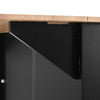 Versatile Rolling Kitchen Cart with Drop Leaf and Storage
