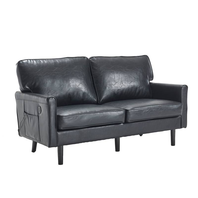 Chic USB Loveseat Sofa