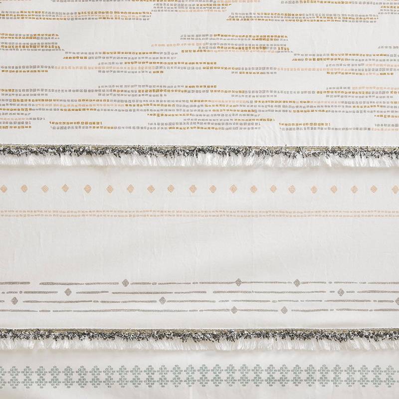 Tassel Charm Cotton Curtain Panel