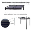 Patio Canopy Top for Outdoor Pergola