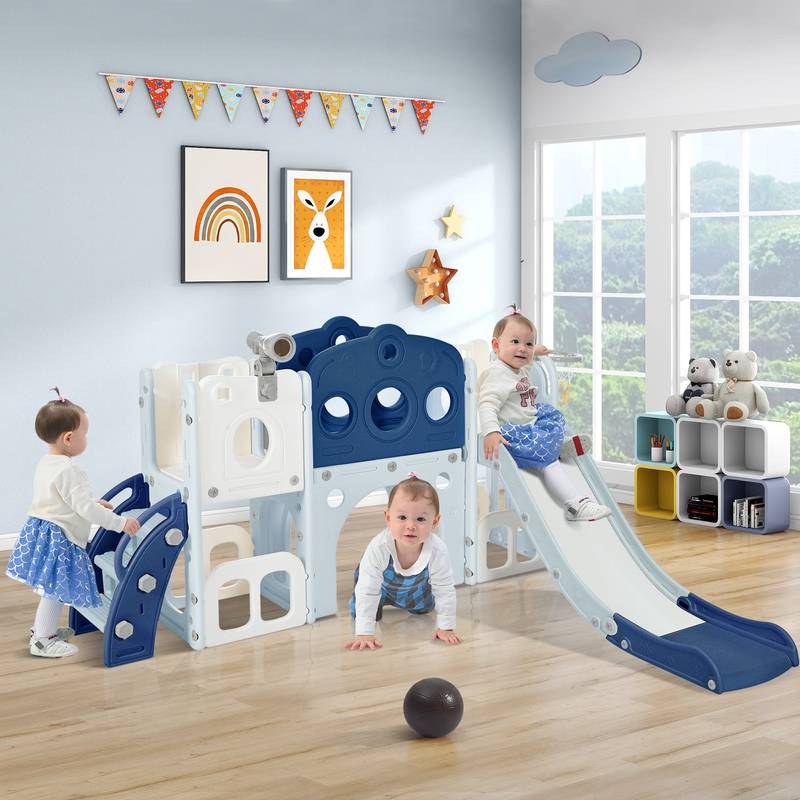 Space Adventure Playset: Slide, Climb & Explore!