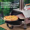 Sizzle & Serve: Portable Wood-Fired Pizza Oven