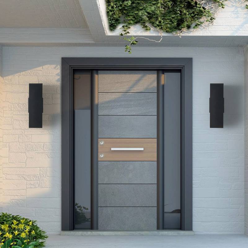 Modern Outdoor Wall Lights - Stylish & Weatherproof Duo