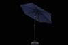 Navy Blue Patio Umbrella with Easy Tilt and Crank