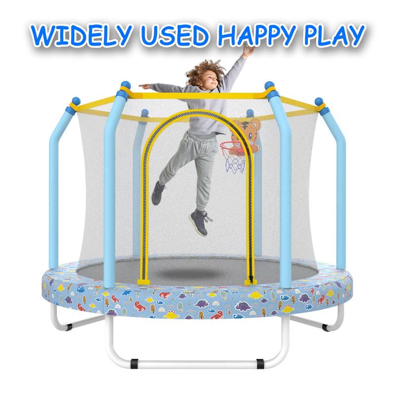 Jump & Shoot Trampoline for Kids