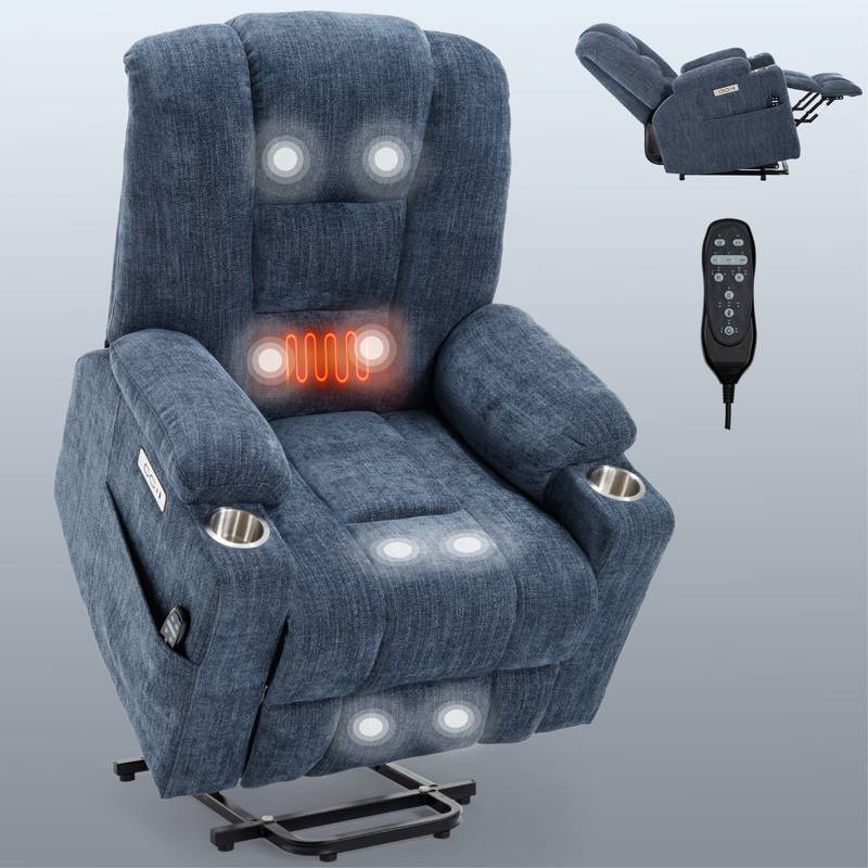 Cozy Comfort Recliner with Massage & Heat