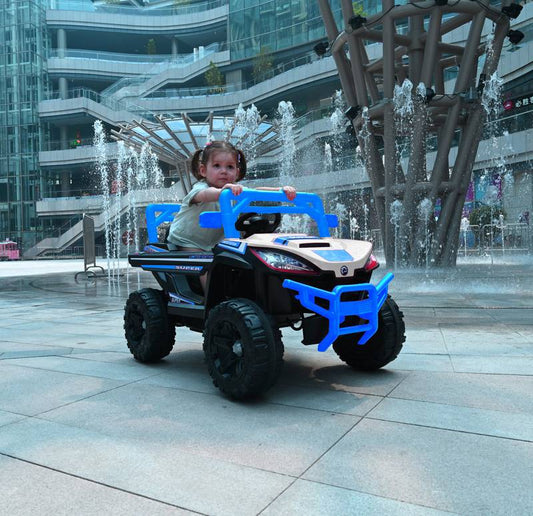 Kid's Power Ride: Remote-Controlled Electric Car Adventure!