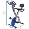 FitFlex Foldable Bike - Two-in-One Upright & Recumbent Ride