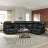 Cozy Recliner Sofa with Cup Holder & Storage