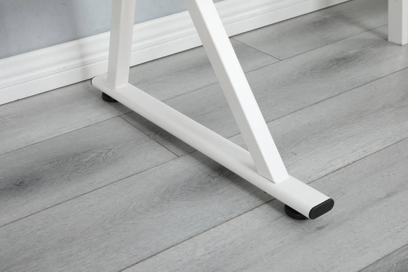 Versatile Glass Drafting Table & Chair Set