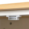 Charming Rolling Kitchen Island with Wood Top & Convenient Storage