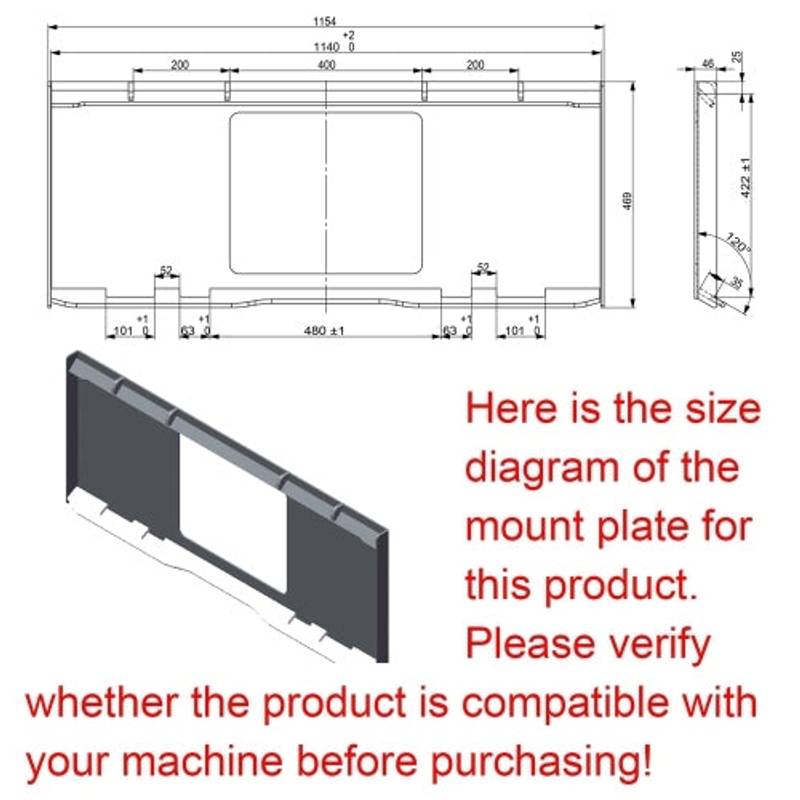 Mega Post Hole Digger Attachment