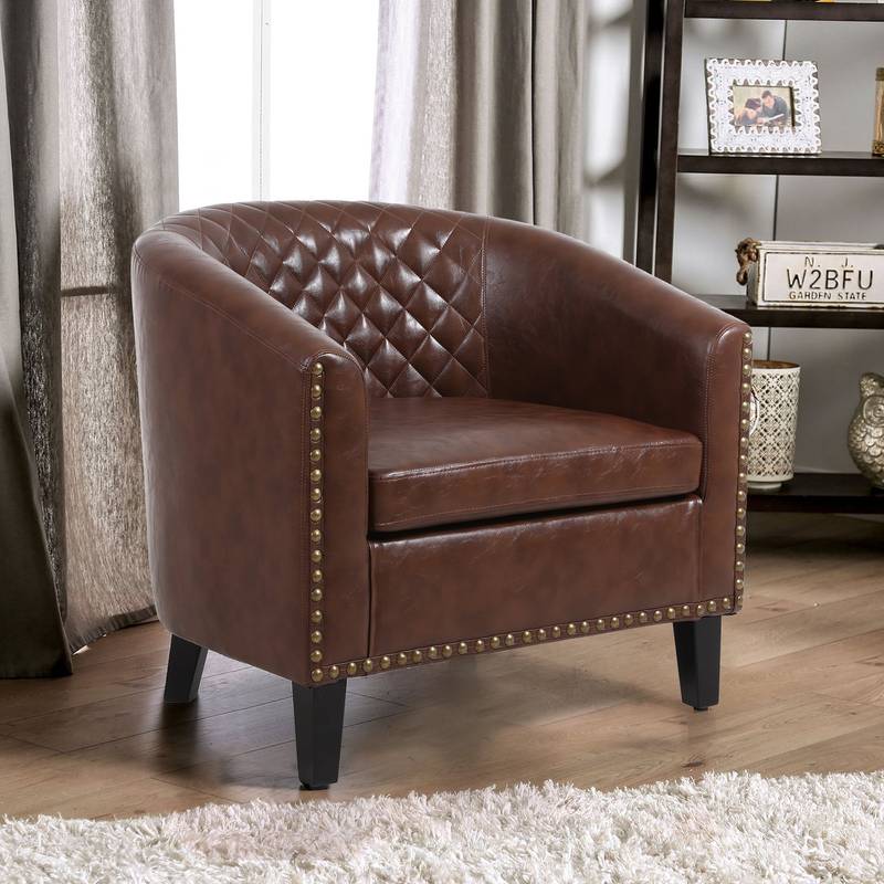 Cozy Luxe Barrel Chairs