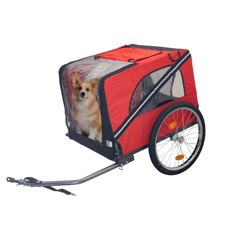 PawTrek Bike Trailer: Pet-Friendly Adventure Cart for Dogs
