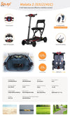 EZ Fold Mobility Scooter - Lightweight & Compact for Easy Travel