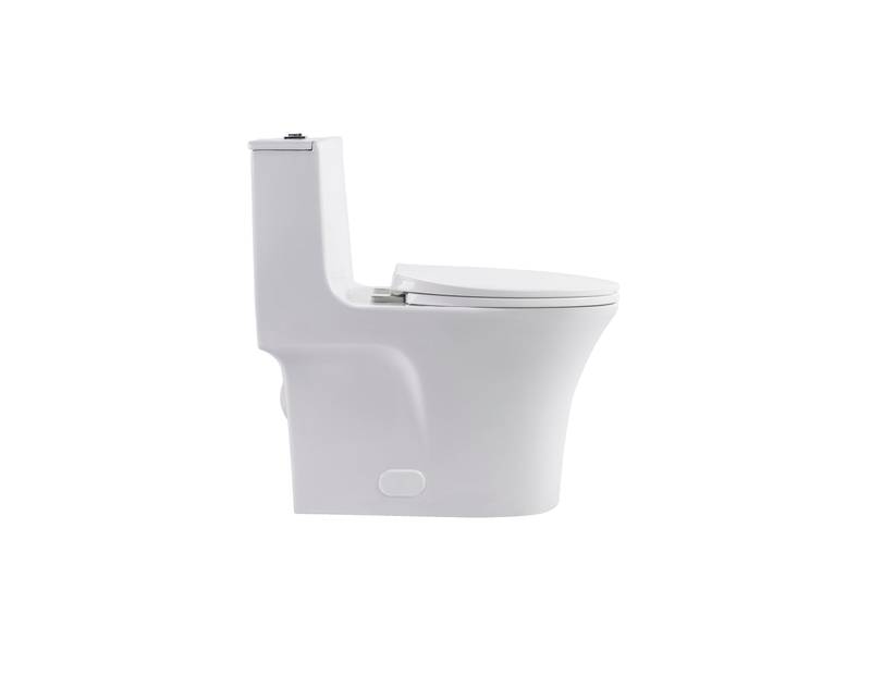 Eco-Friendly Comfort Toilet with Dual Flush and Soft Close Seat