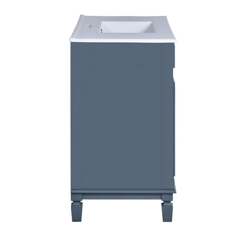 Chic Modern Vanity with Soft-Close Storage